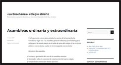 Desktop Screenshot of elcolegionoserinde.com